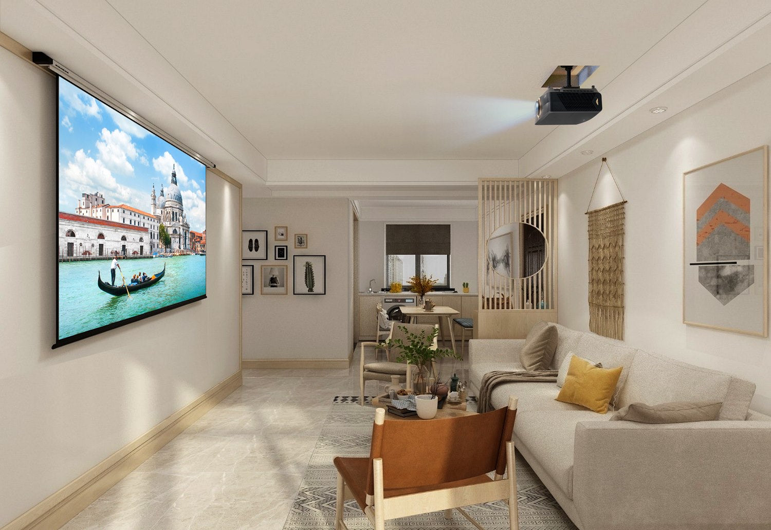 Optoma UHC70LV 5000lm 4K UHD Dual Laser Home Cinema Projector with Dolby Vision Certified.