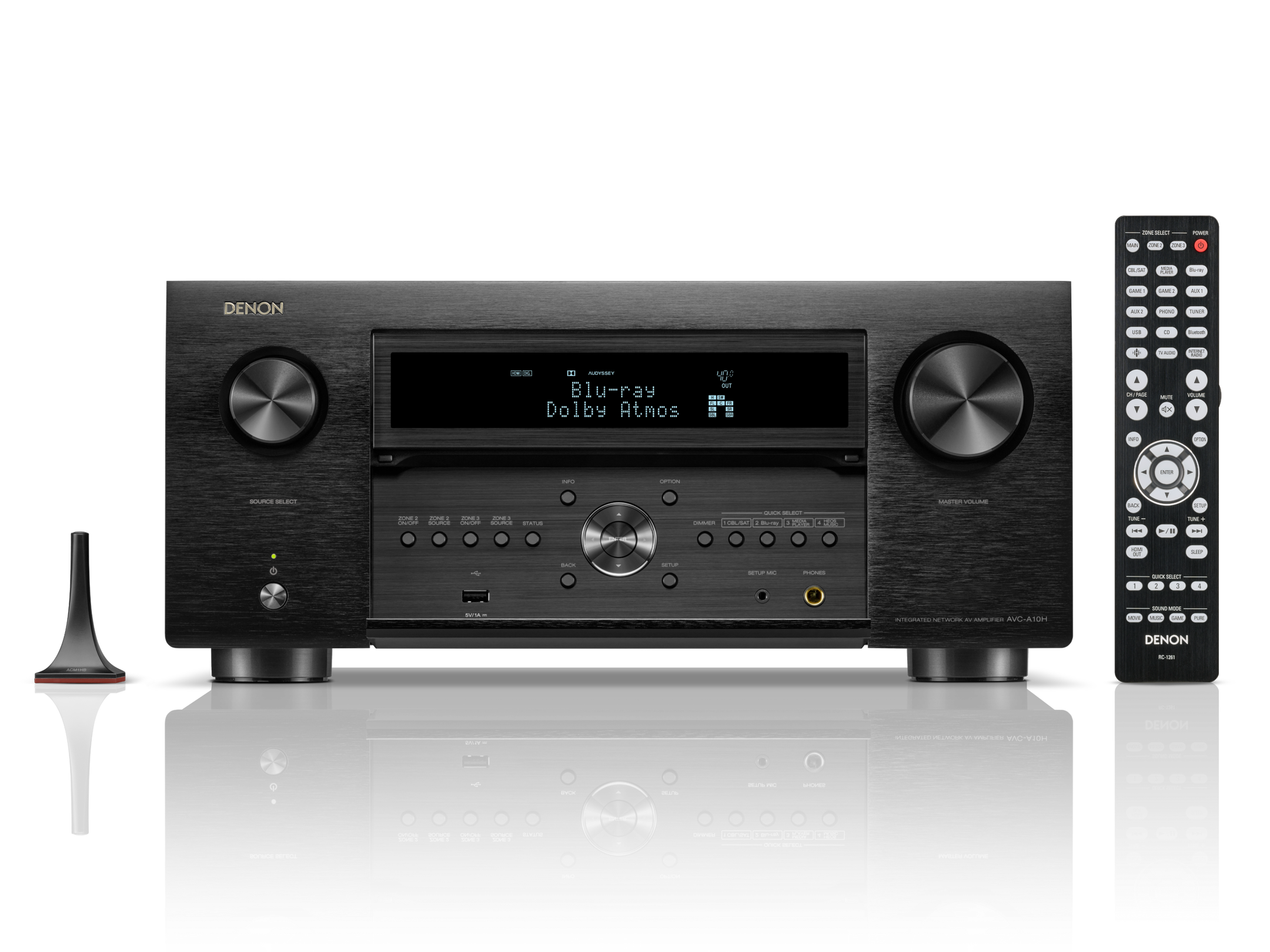 Denon AVC-A10H 13.4-Ch 150W 8K AV Receiver with HEOS® Built-in