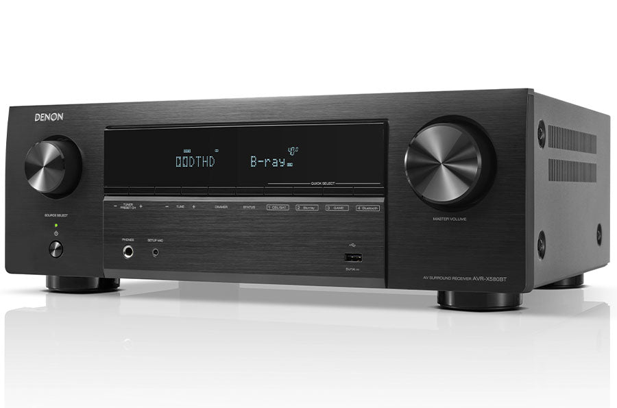 Denon AVR-X580BT 5.2ch 8K AV Receiver - Fine Fidelity