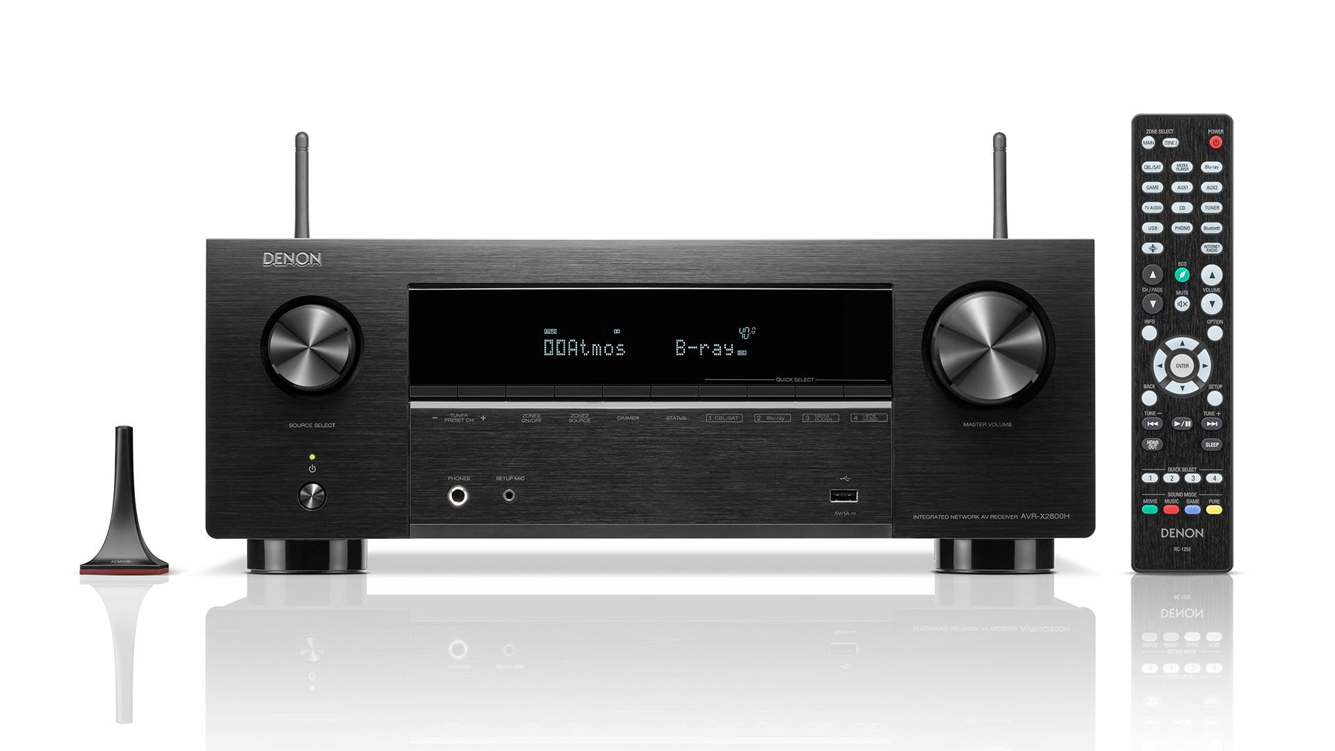 Denon AVR-X2800H 8K video and 3D audio experience from a 7.2 channel receiver