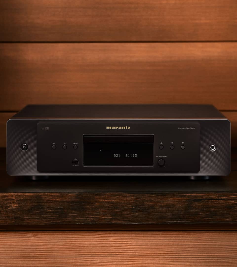 Marantz CD60 HIGH-QUALITY CD PLAYER WITH MODERN DESIGN - Fine Fidelity