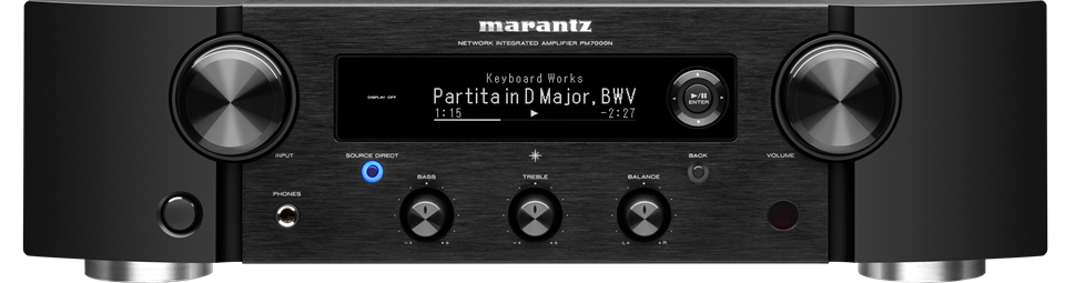 Marantz PM7000N INTEGRATED STEREO AMPLIFIER WITH HEOS® BUILT-IN - Fine Fidelity
