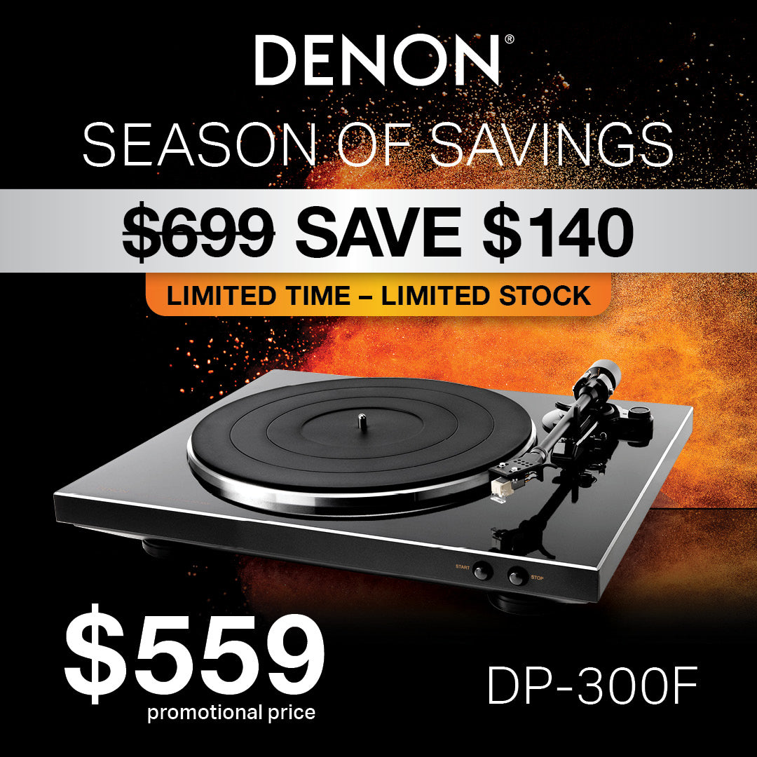 Denon DP-300F Fully Automatic Turntable