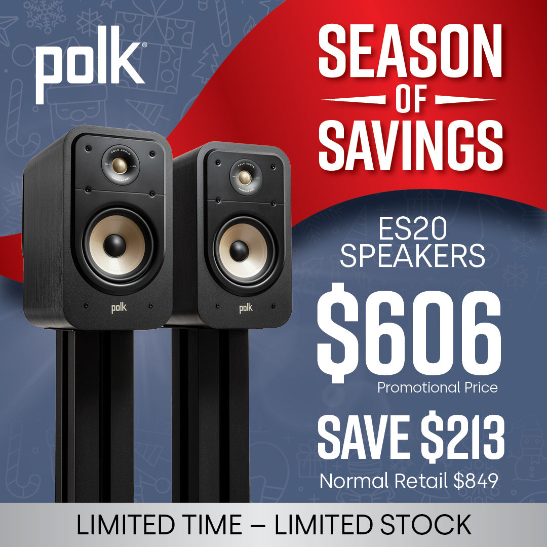 Polk ES20 Signature Elite Series Bookshelf Speakers