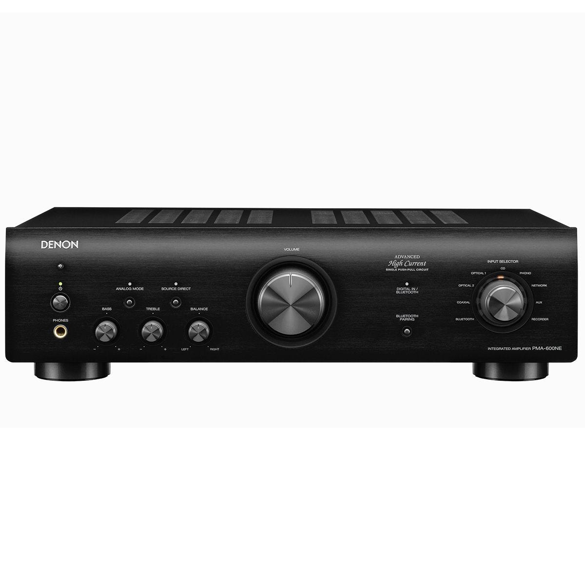 Denon PMA-600NE Integrated Amplifier with 70W Power per Channel and Bluetooth Support