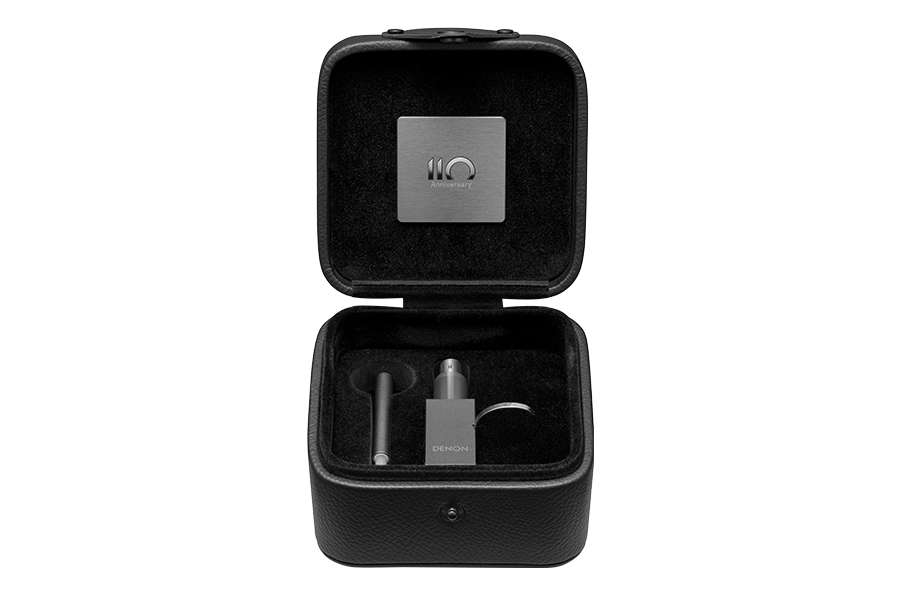 Denon 110-Year Anniversary Series DL-A110 MC phono cartridge with premium silver-graphite headshell - Fine Fidelity