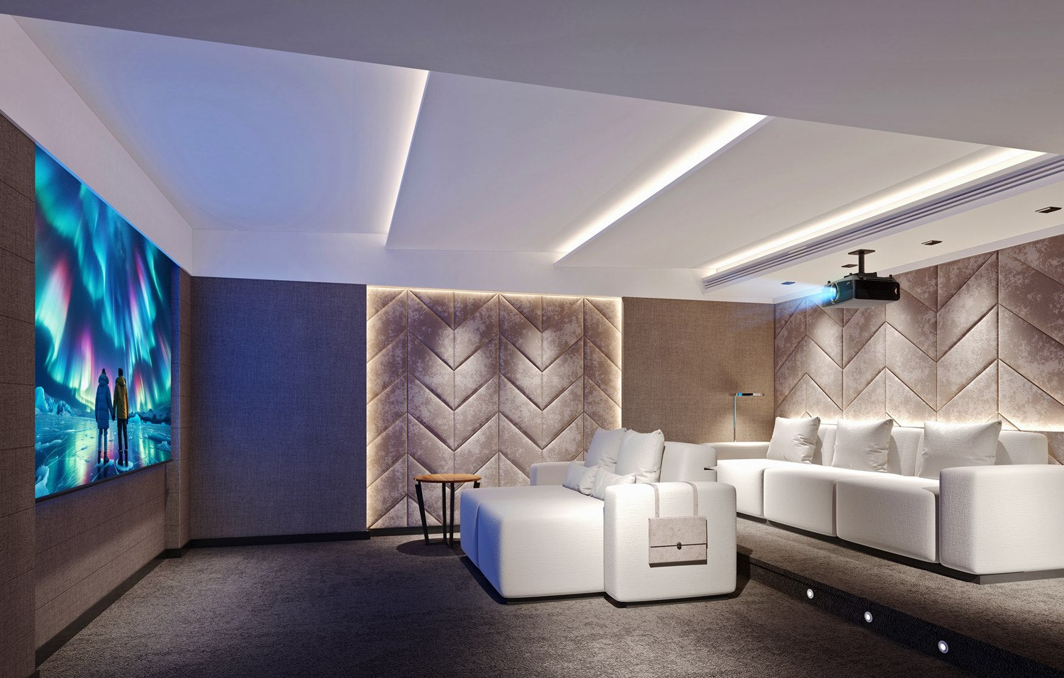 Optoma UHC70LV 5000lm 4K UHD Dual Laser Home Cinema Projector with Dolby Vision Certified.