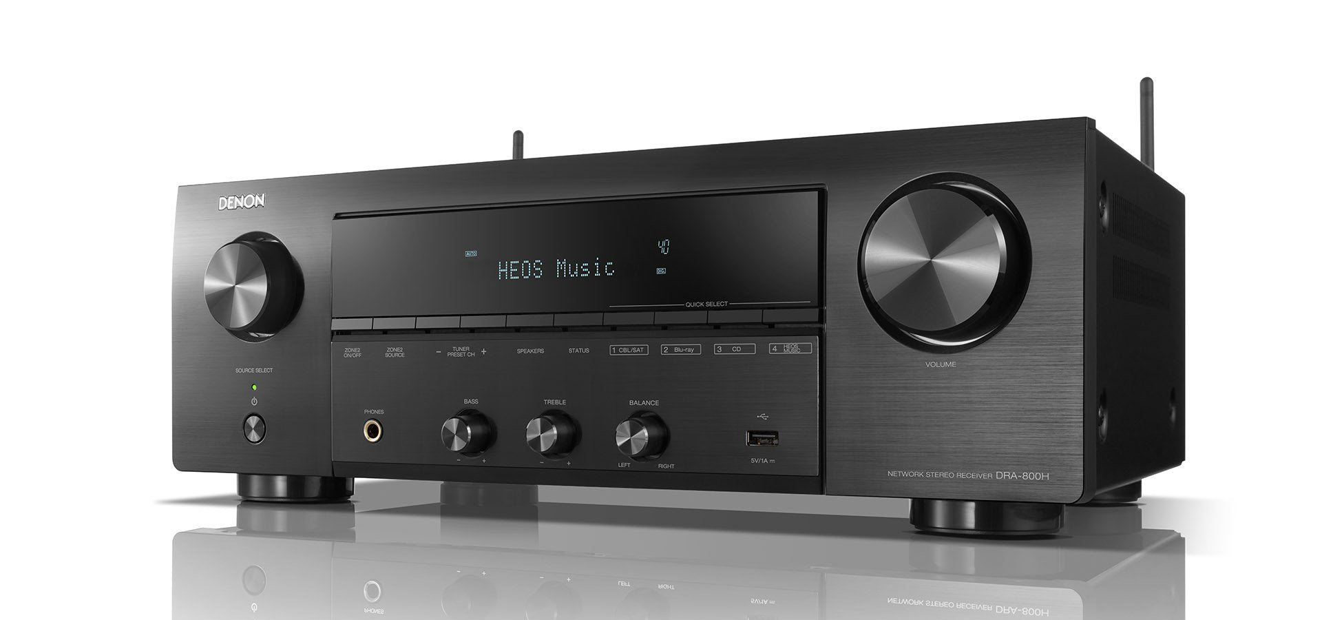 Denon DRA-800H 2ch Hi-Fi Network Receiver with HEOS Built-in - Fine Fidelity
