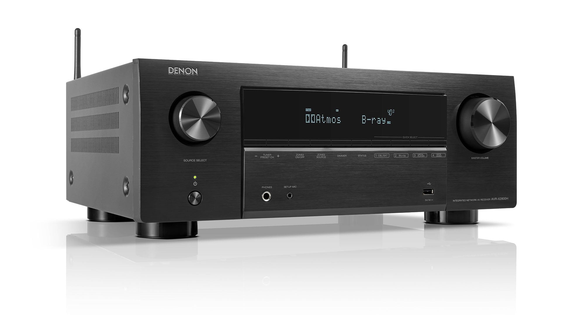 Denon AVR-X2800H 8K video and 3D audio experience from a 7.2 channel receiver