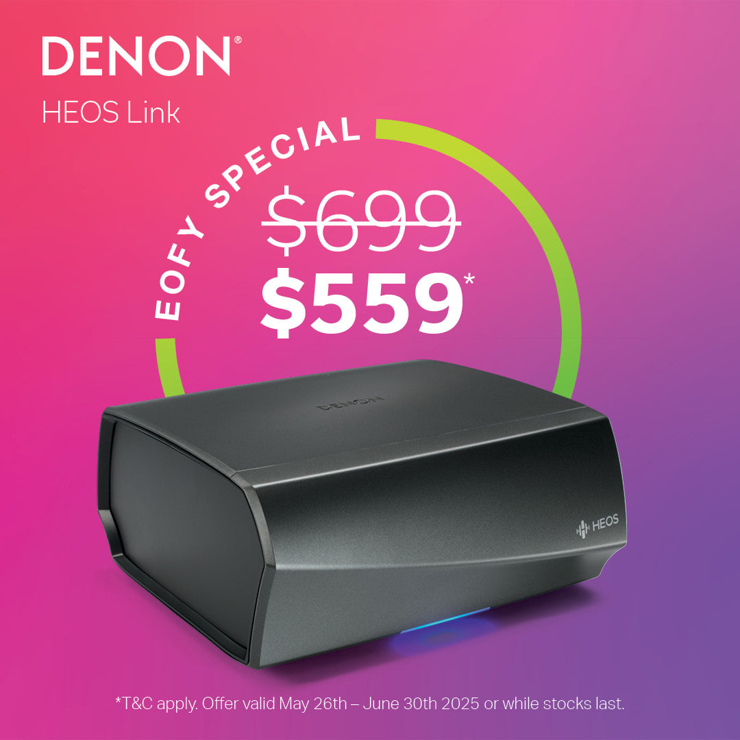 HEOS LINK HS2 WIRELESS PRE-AMPLIFIER: TURN ANY STEREO SYSTEM INTO A WIRELESS ZONE.