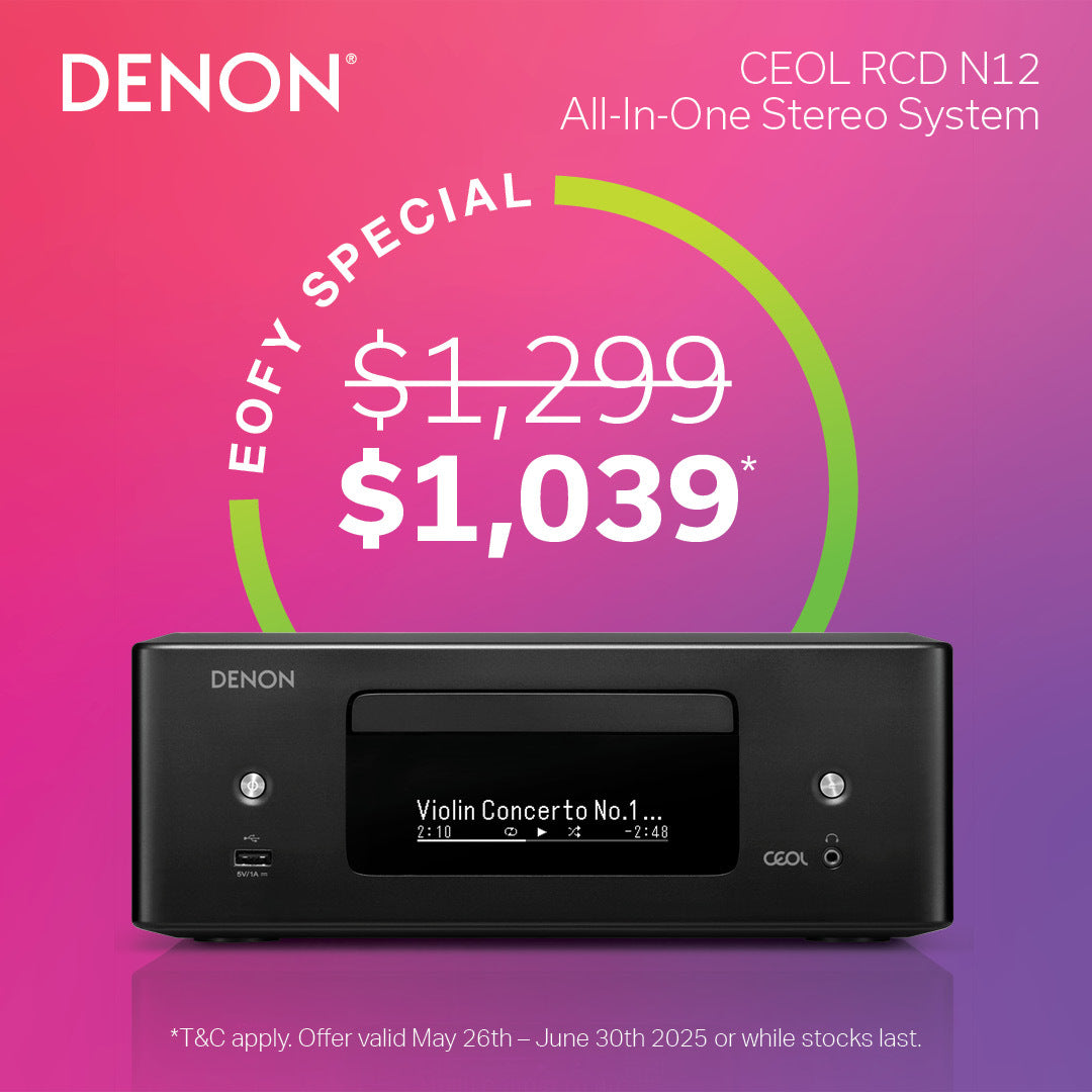 Denon CEOL N12DAB Hi-Fi-Network CD Receiver with HEOS Built-in