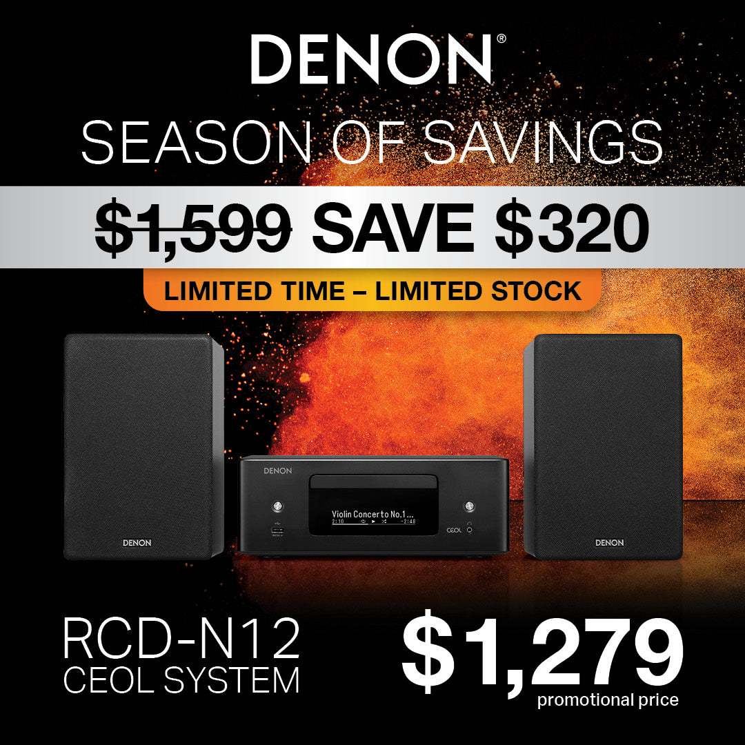 Denon CEOL N12DAB Hi-Fi-Network CD Receiver with HEOS Built-in