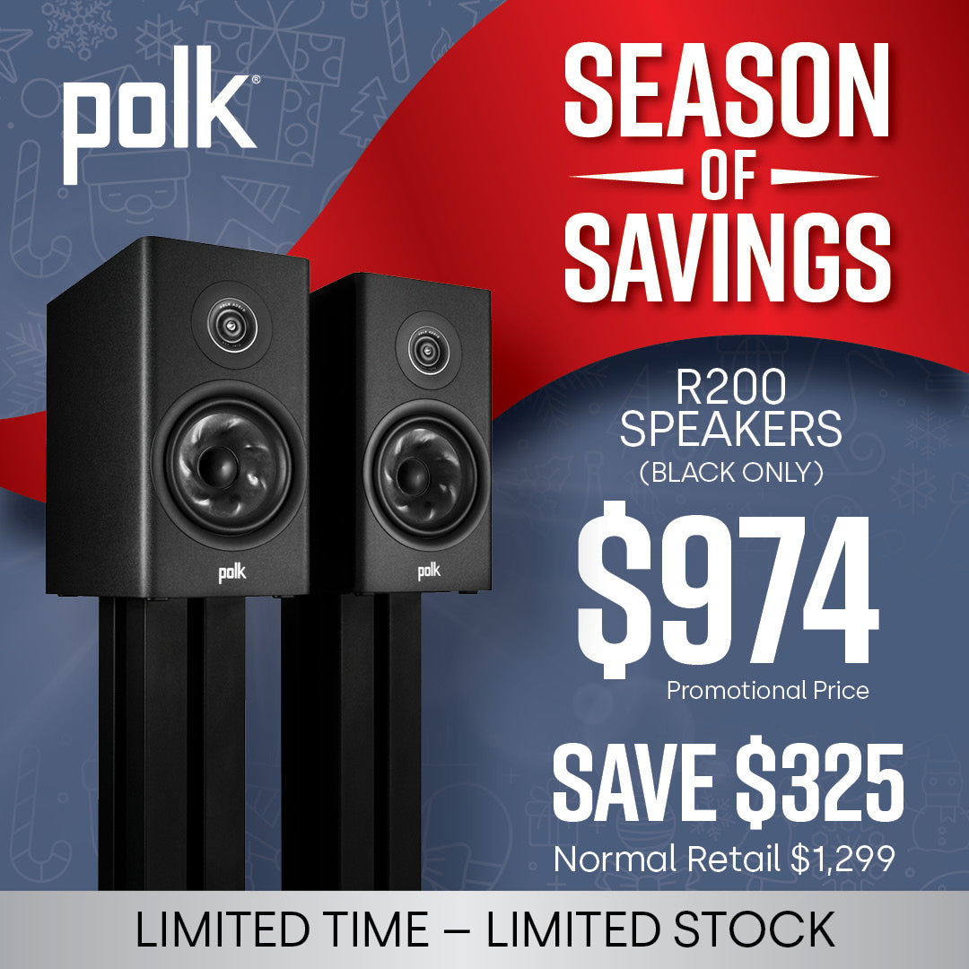 Polk R200 Reserve Series Bookshelf Speakers