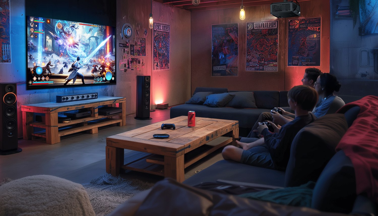 Optoma UHZ58 4K 240Hz UHD Smart Home Dual Laser Projector