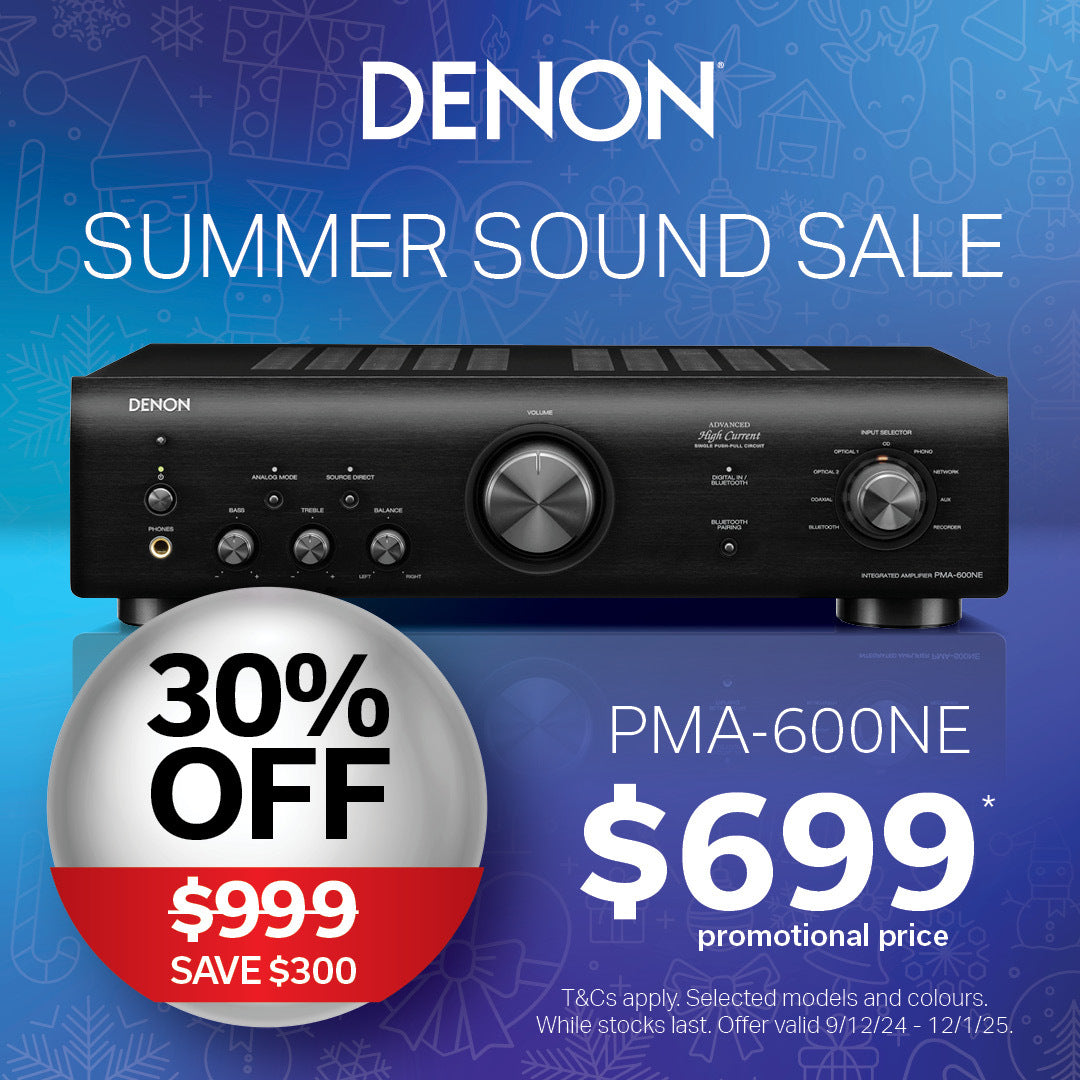 Denon PMA-600NE Integrated Amplifier with 70W Power per Channel and Bluetooth Support